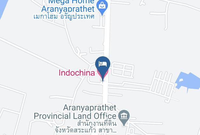 Amphoe Aranyaprathet - Indochina Hotel Maps