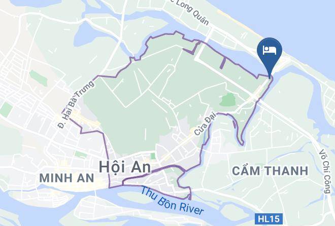 Hi An - Indochine Hoi An Riverside Hotel & Spa Maps