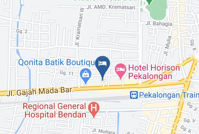 Kota Pekalongan - Indonesia Hotel Maps