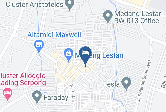 Tangerang Regency - Indoniaga Palace Maps