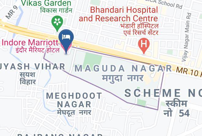 Indore - Indore Marriott Hotel Maps