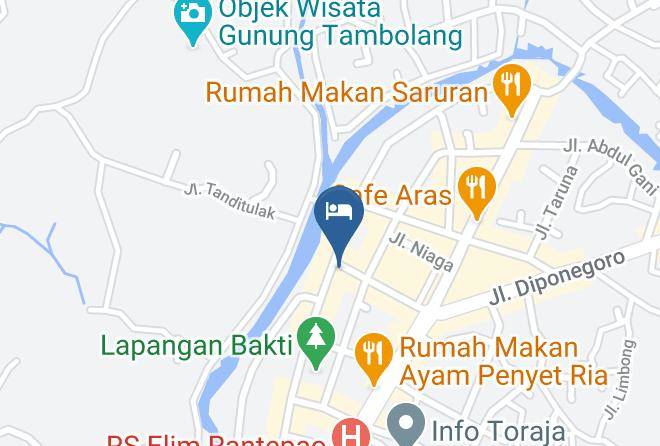 Tana Toraja Regency - Indra Toraja Hotel Maps