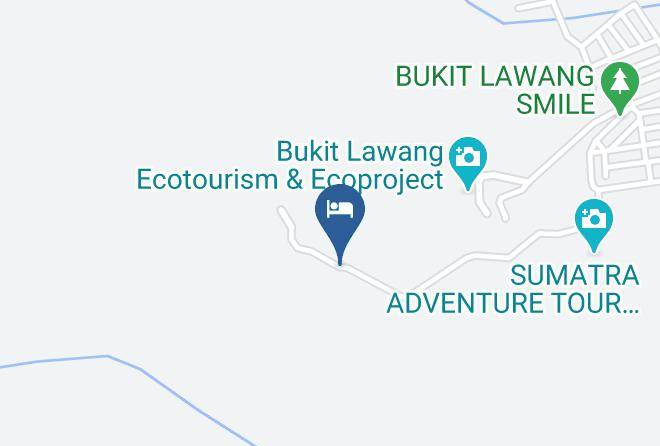 Indra Valley Inn Bukit Lawang Map - North Sumatra - Langkat Regency