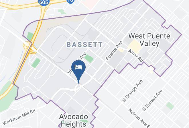 Los Angeles - Industry Inn Maps