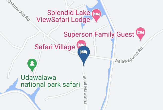 Ratnapura - Induwara Safari Resort Maps