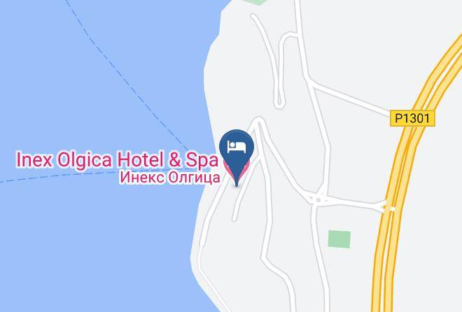 Ohrid - Inex Olgica Hotel & Spa Maps