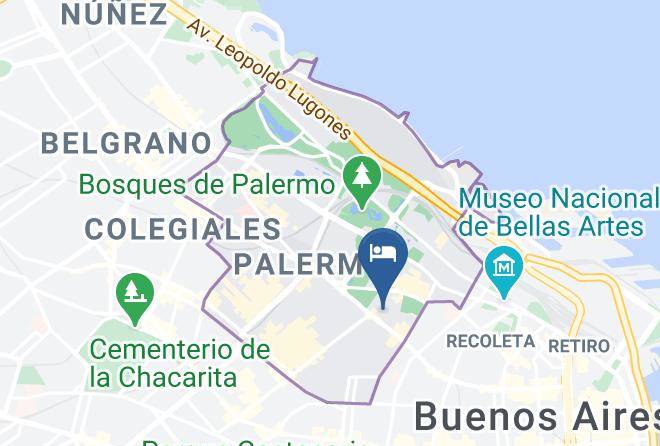 Buenos Aires - Infinito Hotel Maps