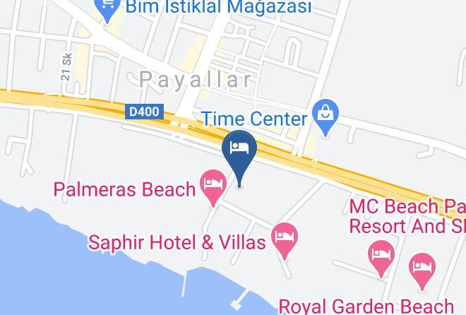Konakli - Infinity Beach Hotel Alanya Maps
