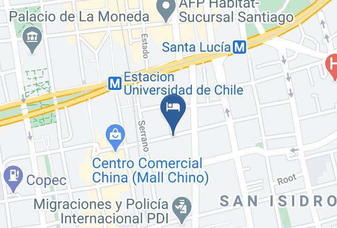 Santiago - Infinity By Ameristar Hotel Santiago Maps