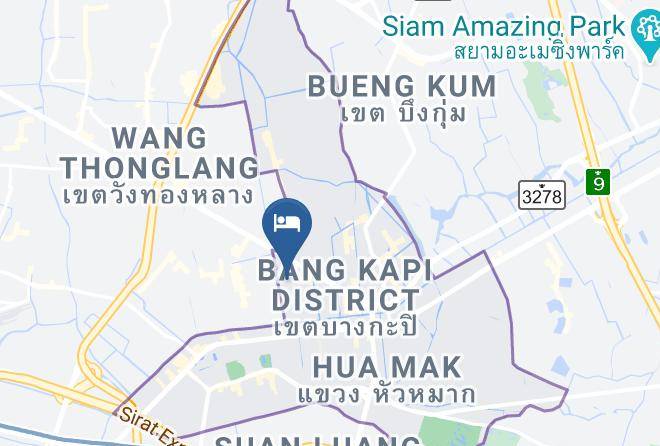Bang Kapi District - Infinity Hotel Maps