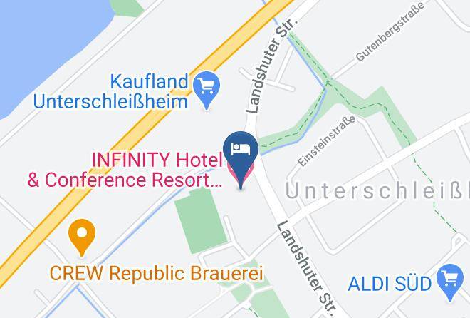 Infinity Hotel & Conference Resort Munich Map