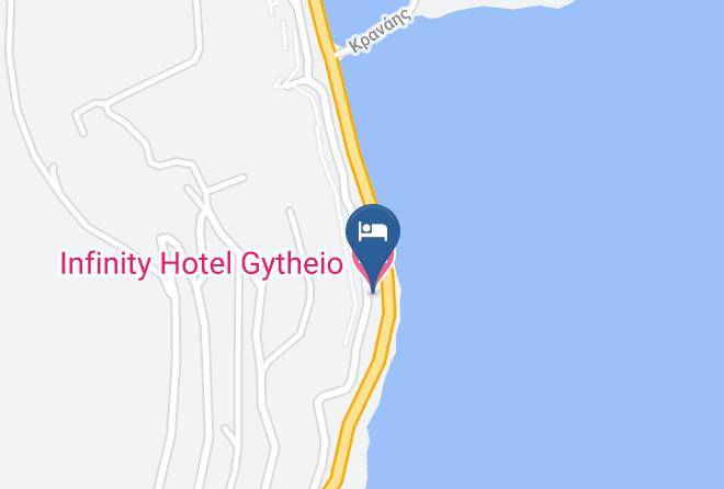 Lakonia - Infinity Hotel Gytheio Maps