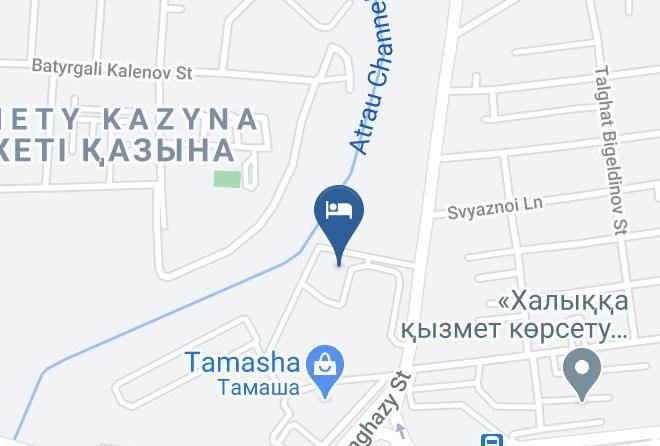 Atyrau - Infinity Plaza Hotel Maps