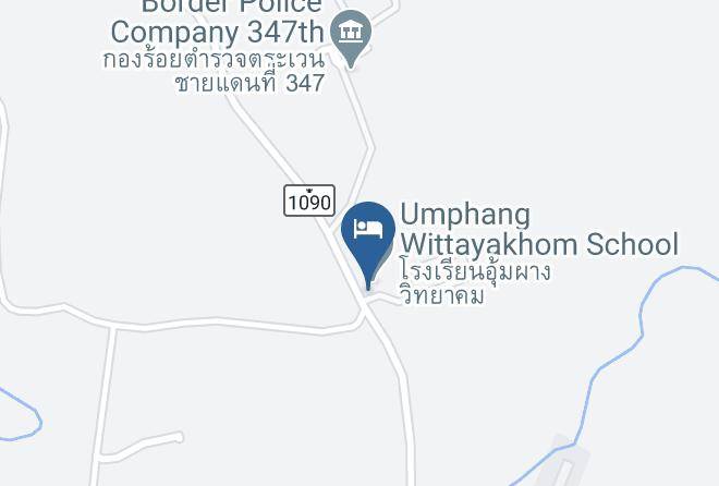 Amphoe Umphang - Ing Doi Resort Maps