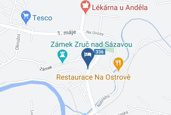 Kutna Hora - Ing Vladimir Klatovsky Pension Pod Zamkem Maps
