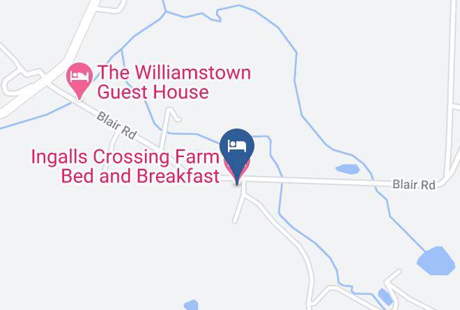 Berkshire - Ingalls Crossing Farm Bed And Breakfast Maps