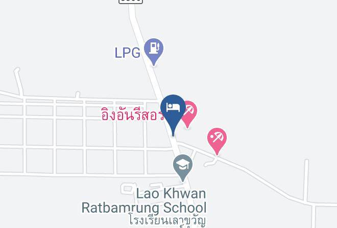 Amphoe Lao Khwan - Ingaun Resort Maps