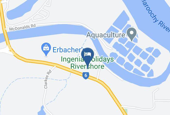 Sunshine Coast - Ingenia Holidays Rivershore Maps