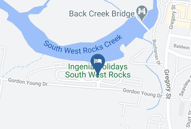 Ingenia Holidays South West Rocks Map