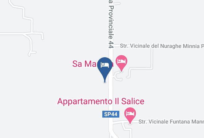 Sassari - Inghirios Wellness Country Resort Maps