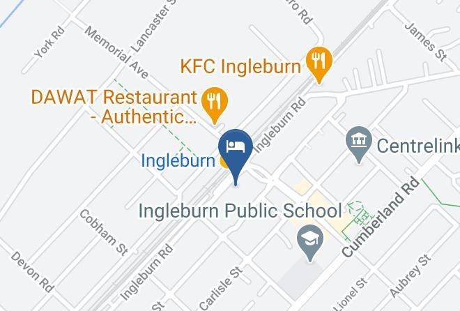 Campbelltown - Ingleburn Hotel Maps