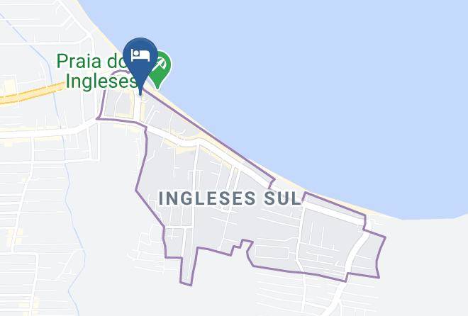Florianopolis - Ingleses Praia Hotel Maps