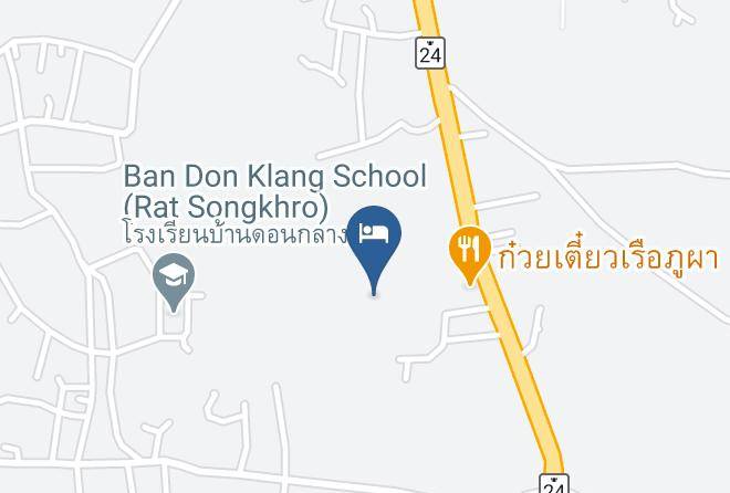 Amphoe Warin Chamrap - Ingmoon Riverside Resort And Spa Maps