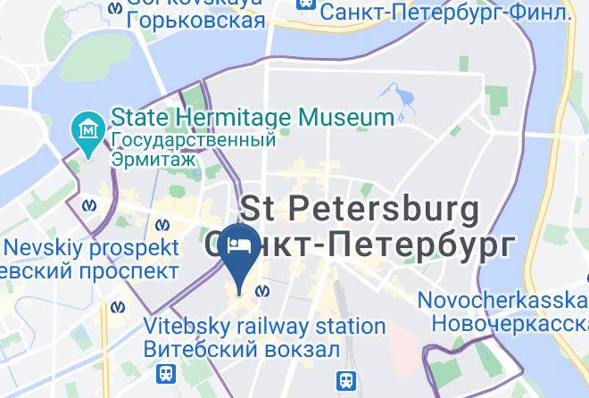 Saint Petersburg - Ingresso Capsule Hotel Maps