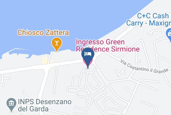 Brescia - Ingresso Green Residence Sirmione Maps