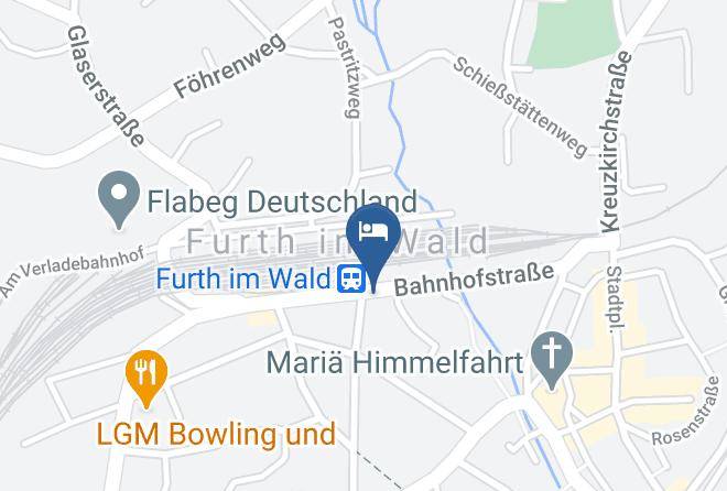 Cham - Inh Christian Dums Hotel Hohenbogen Maps