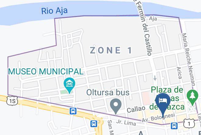 Nazca - Inka Hotel Maps
