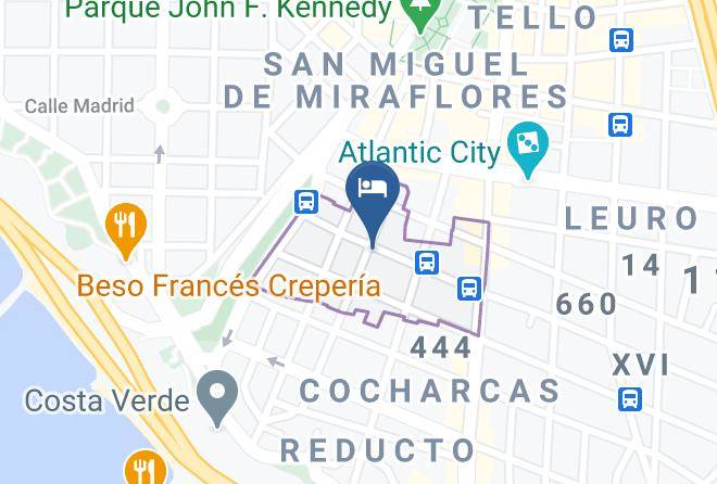 Miraflores - Inkahuset Miraflores Deluxe Maps