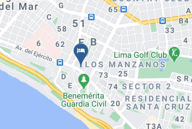 San Isidro - Inkari Suites Hotel Maps