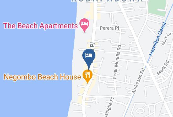 Colombo - Inlak Garden Hotel Maps