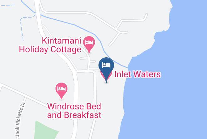 Inlet Waters Map