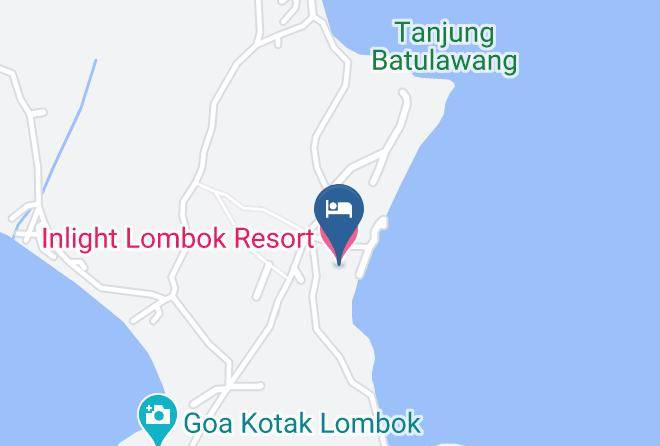 Central Lombok Regency - Inlight Lombok Resort Maps