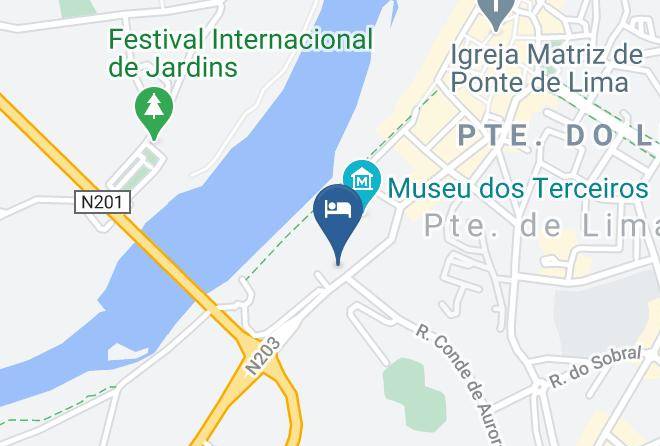 Ponte De Lima - Inlima Hotel Maps