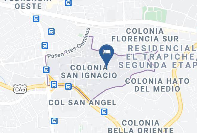 Distrito Central - Inmobiliaria Barahona Srl De Cv Maps