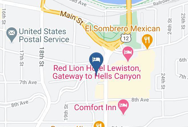 Nez Perce - Inn America Maps