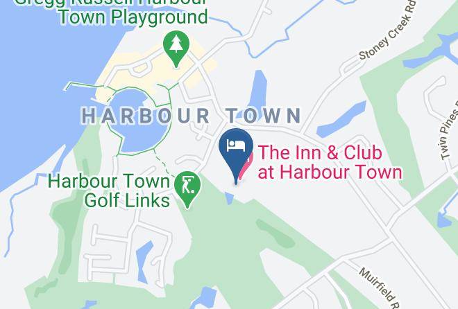 Beaufort - The Inn At Harbour Town Sea Pines Resort Maps