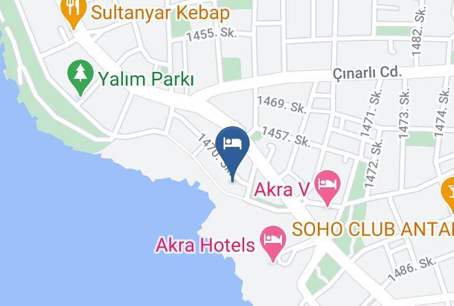 Inn Antalia Map