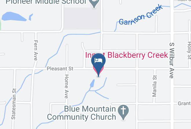 Walla Walla - Inn At Blackberry Creek Maps
