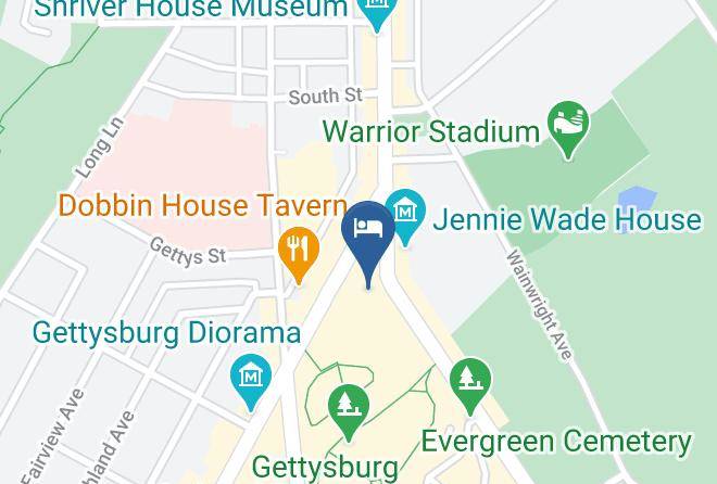 Inn At Cemetery Hill Map