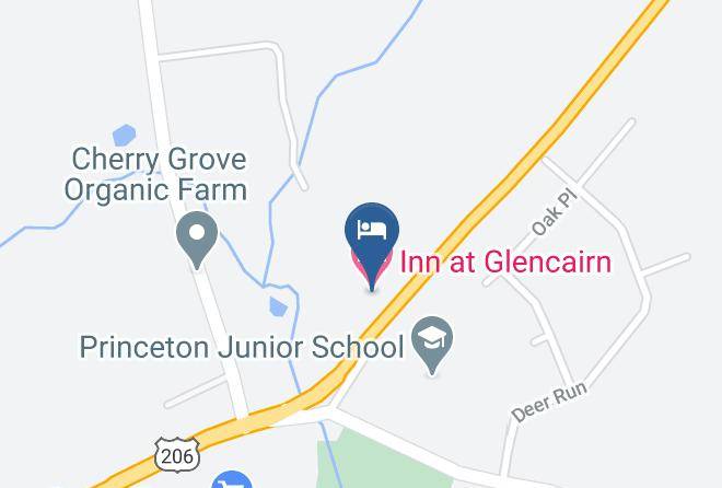 Inn At Glencairn Map