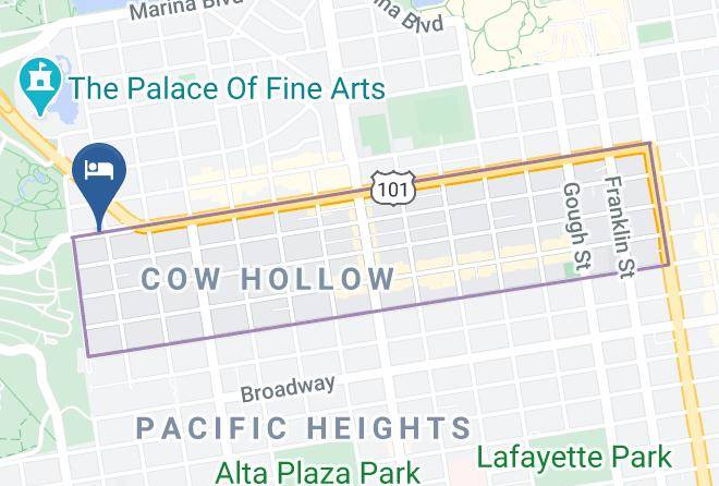 San Francisco - Inn At Golden Gate Maps