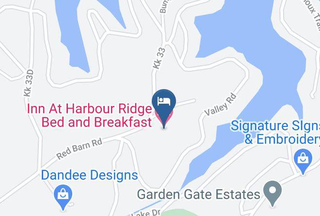 Camden - Inn At Harbour Ridge Bed And Breakfast Maps