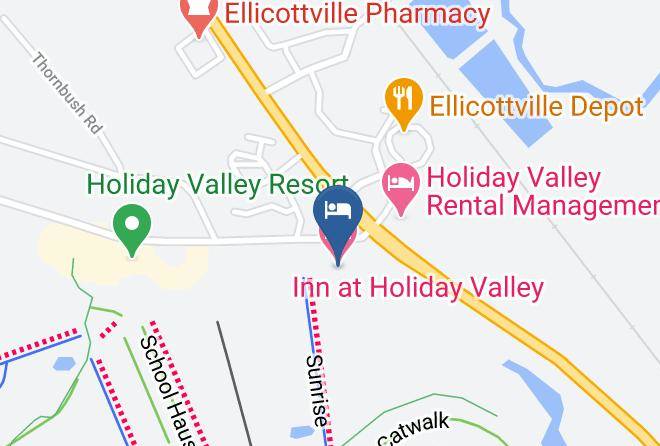 Cattaraugus - Inn At Holiday Valley Maps
