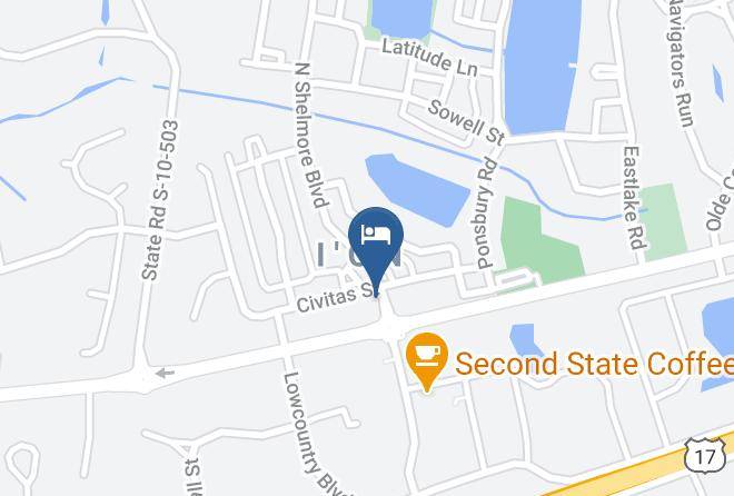 Charleston - Inn At I'on Ascend Hotel Collection Maps