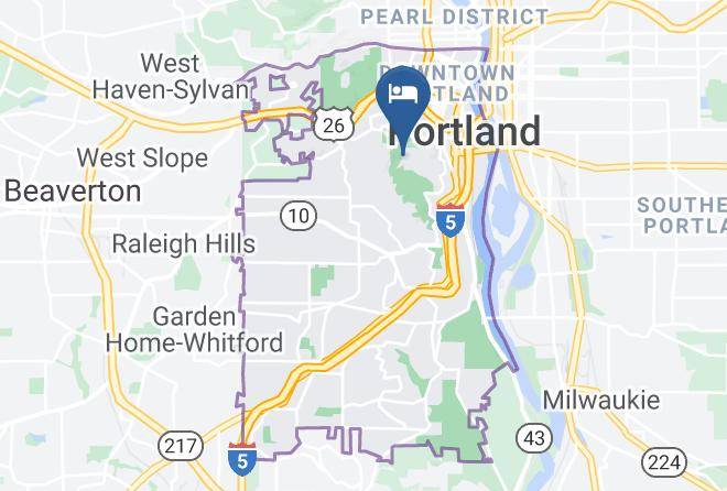 Multnomah - Inn At Marquam Hill Maps