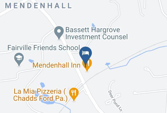 Chester - Inn At Mendenhall Bw Premier Collection Maps